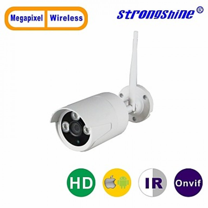 Wireless IP Camera with 720P/Infrared/Waterproof and NVR with 7Inch LCD /1TB Surveillance HDD Kits  