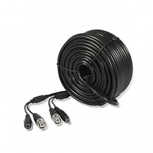AWG24 Video + Power CCTV Cable (30 Meters, 100 Fee...