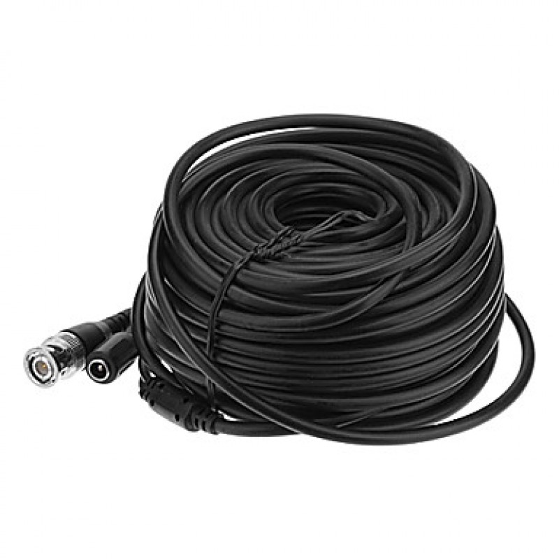 65-Feet 20M BNC female DC male Security Camera Extension Cable  