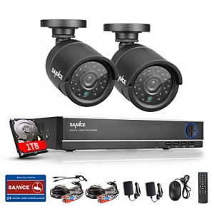 4CH 720P AHD Vedio DVR CCTV Home Surveillance Secu...