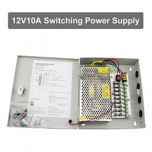 12V 10A DC 9 Power Supply Box Auto-RESET / 12V10A ...