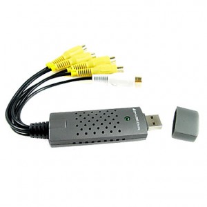 4 Channel Video USB DVR with Audio  