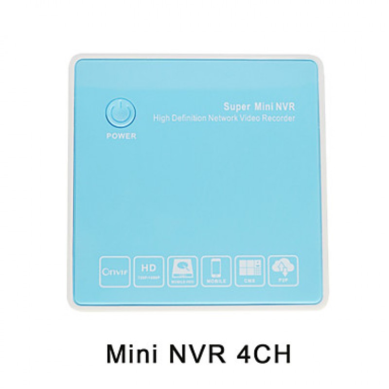 CTVMAN CCTV Super Mini NVR For IP Camera 720P 1080P 4CH Support HDMI ONVIF P2P Security Surveillance NVR Recorders  