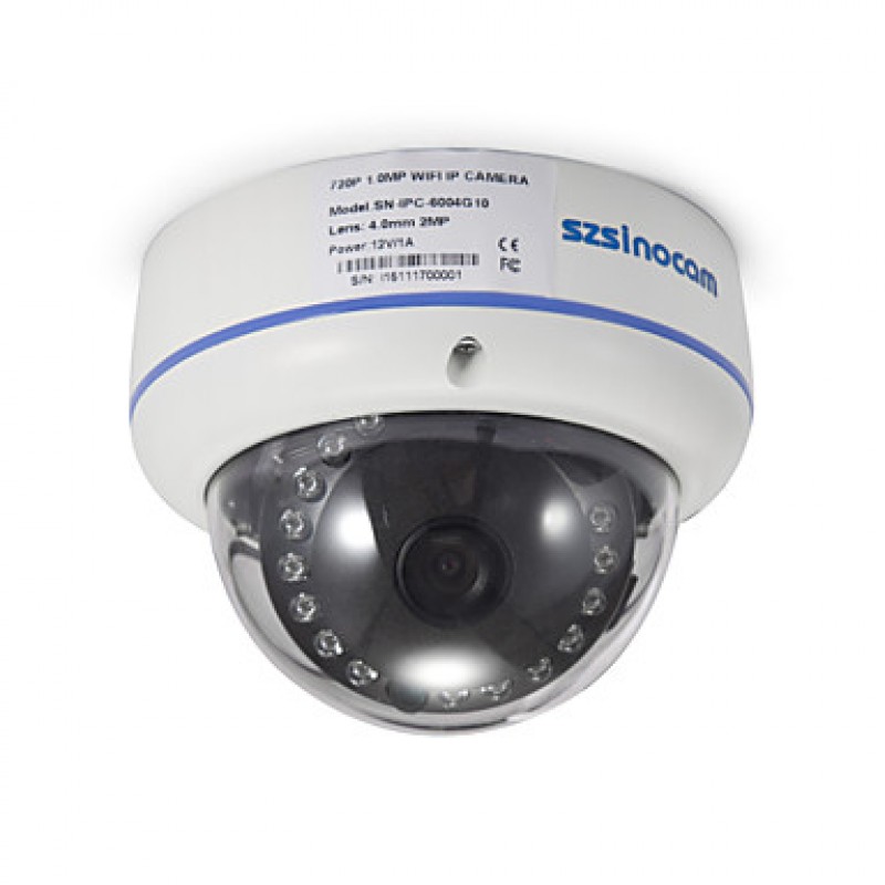 720P 1.0MP WIFI NVR Kits,With 10.1"LED,Metal Dome, No Need To Set, You Can  The Image,Support P2P.  