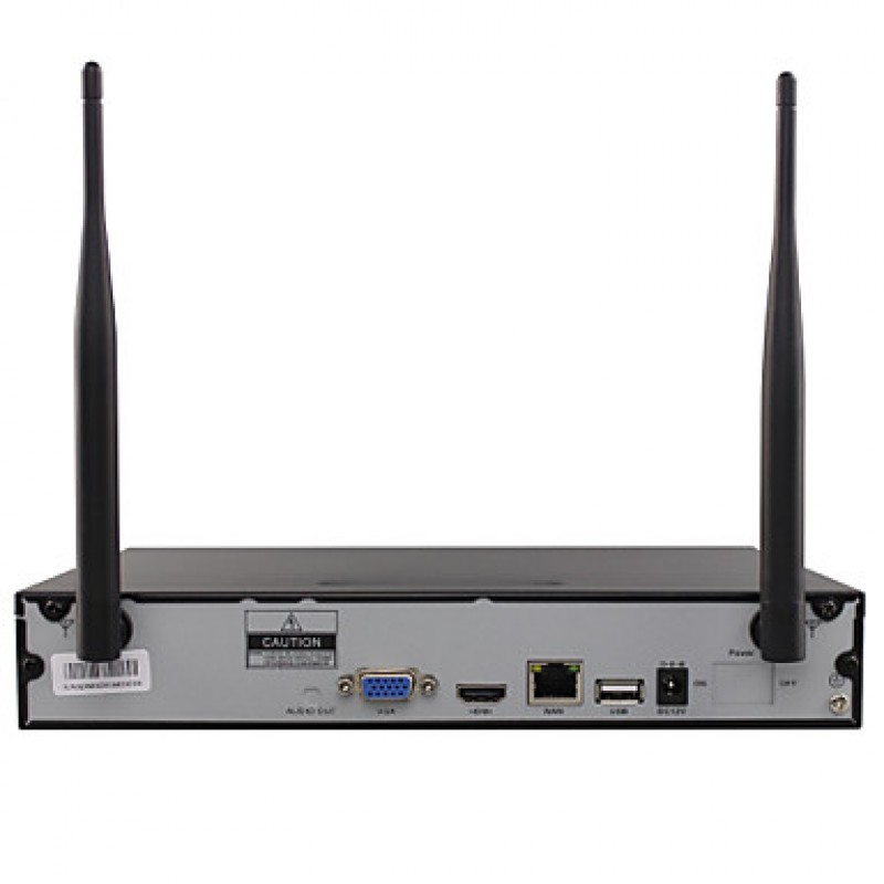 Plug and Play 4CH Wireless NVR Kit P2P 960P HD IR Night Vision Security IP Camera WIFI CCTV System  