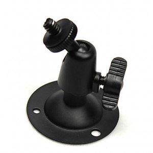Black Wall Mount Stand Bracket for CCTV Security C...