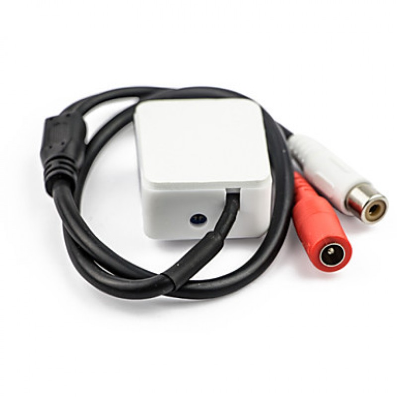 Low Noise High Sensitivity Security Camera Audio Pickup  